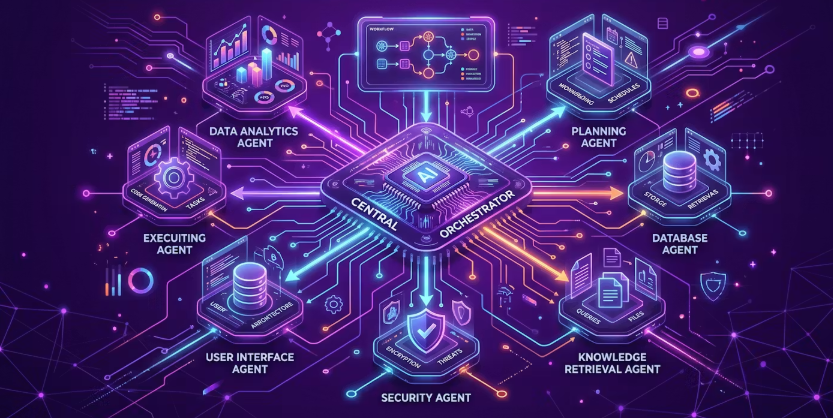 Multi-Agent Orchestration: Architecture, Types & Use Cases